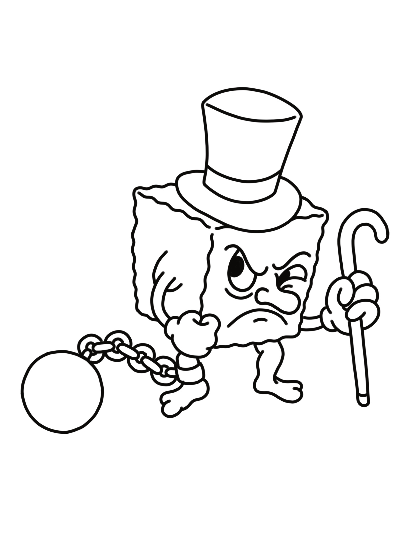 Scrooge Mr Cube in 1999