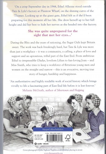 Back cover of book